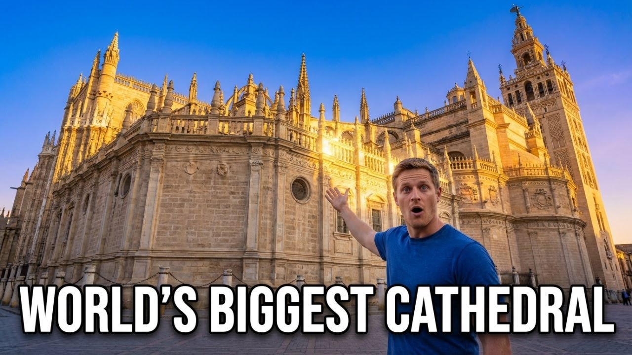 Inside the World&rsquo;s LARGEST Gothic Cathedral! 🇪🇸 | Seville, Spain 4K