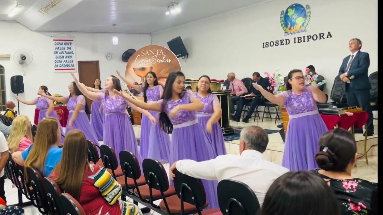 Coreografia Deus de obras completas- Ministério  de dança Adoradoras do Rei 👑