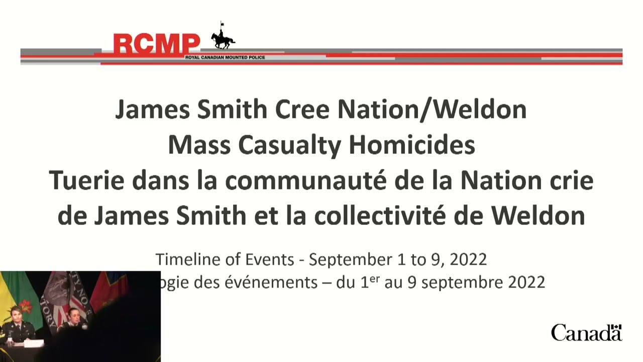 James Smith Cree Nation/Weldon Mass Casualty Homicides
