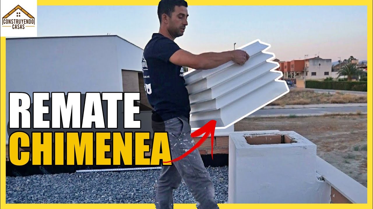 🔶REMATE de CHIMENEA🔶 TERMINACIÓN para CAÑONES de CHIMENEAS y RESPIRADEROS