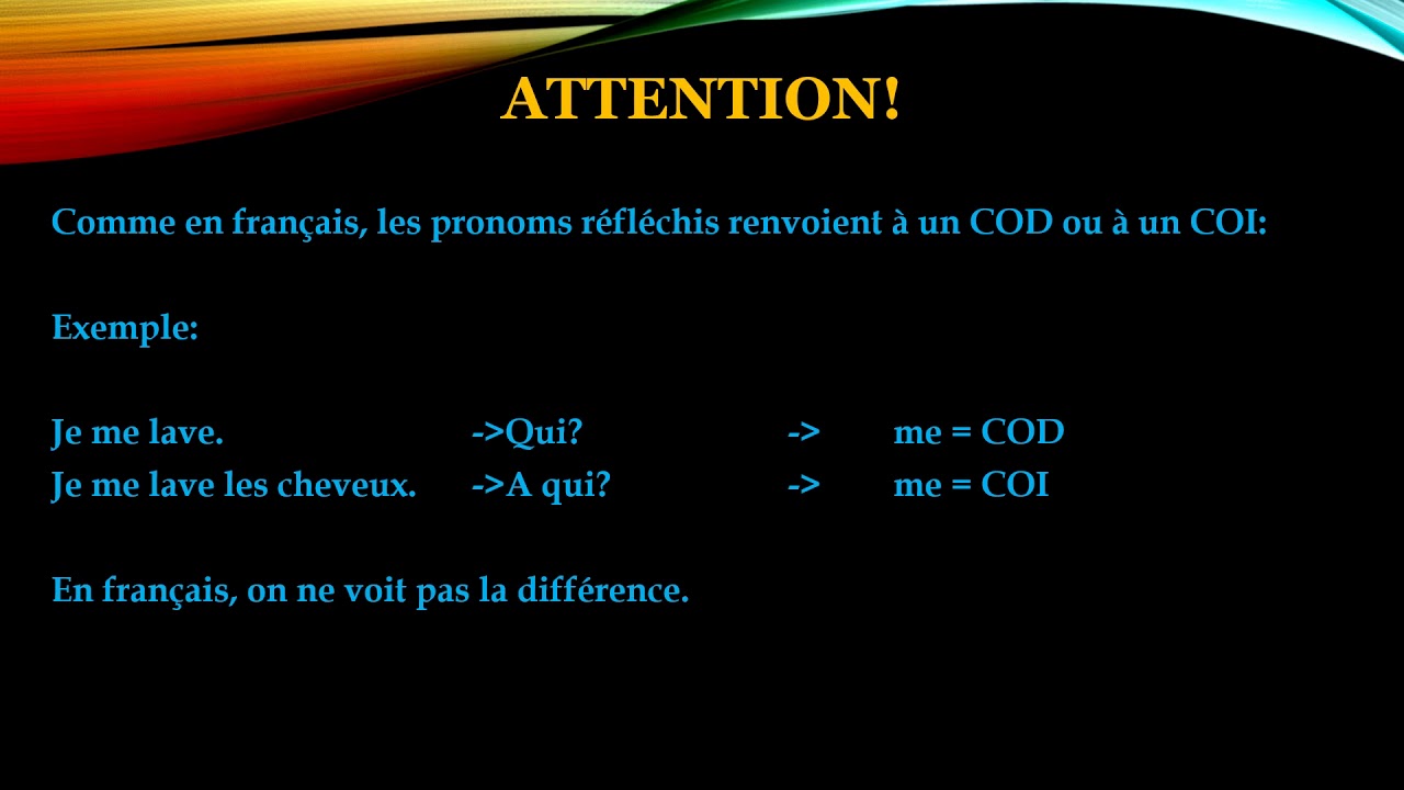 verbes pronominaux allemand