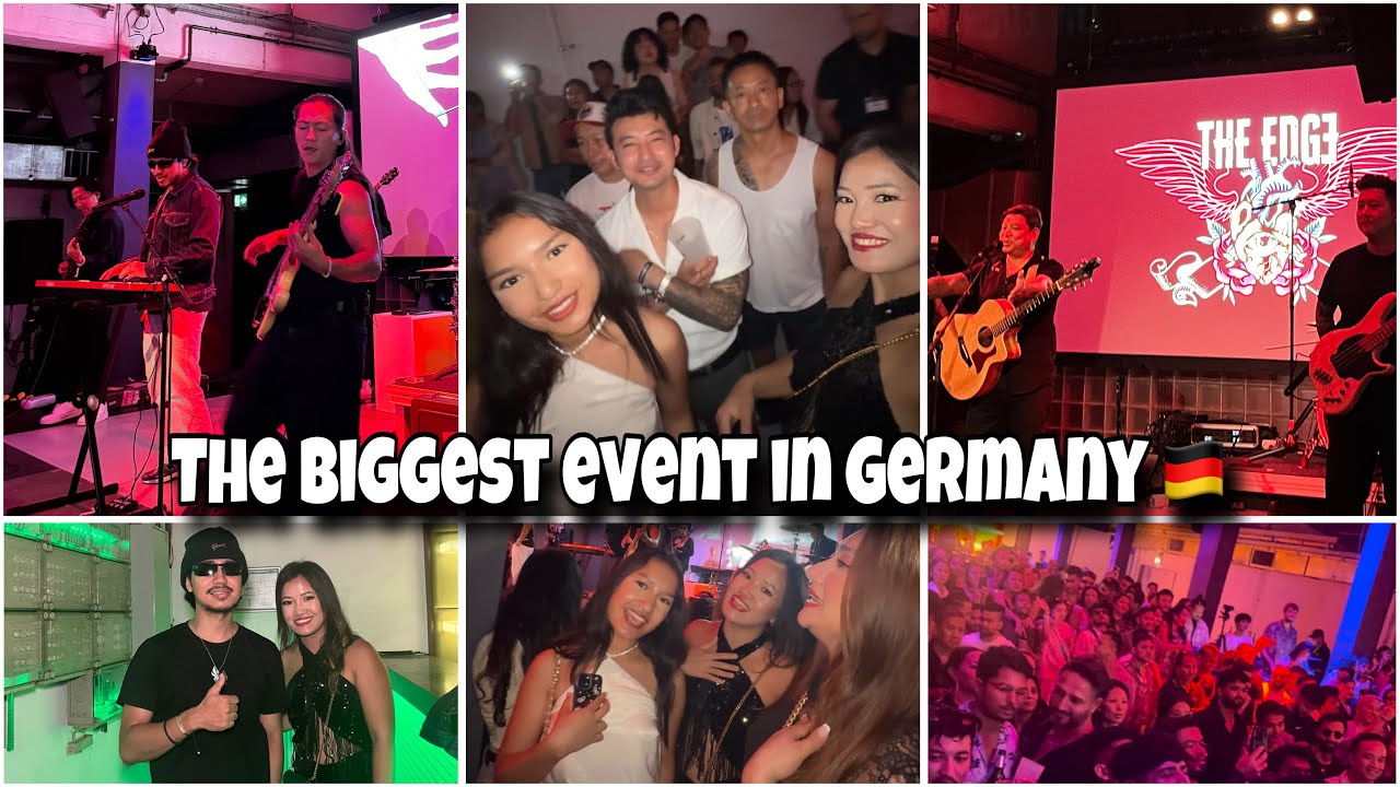 Johnandthelocals & The Edge band concert in Hamburg Germany🇩🇪The biggest Nepalese event in Germany🇳🇵
