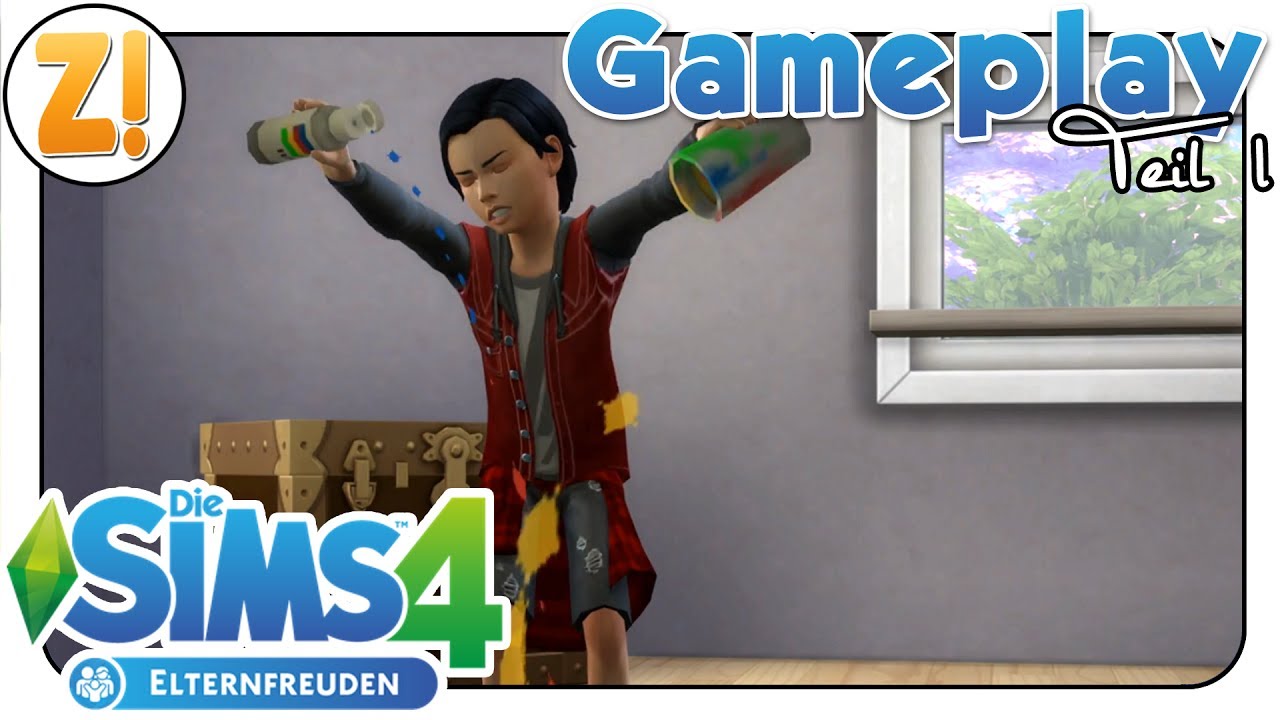 Sims 4 Elternfreuden: Direkt erstmal rumsauen! | GAMEPLAY 1 | Let's Play [DEUTSCH]