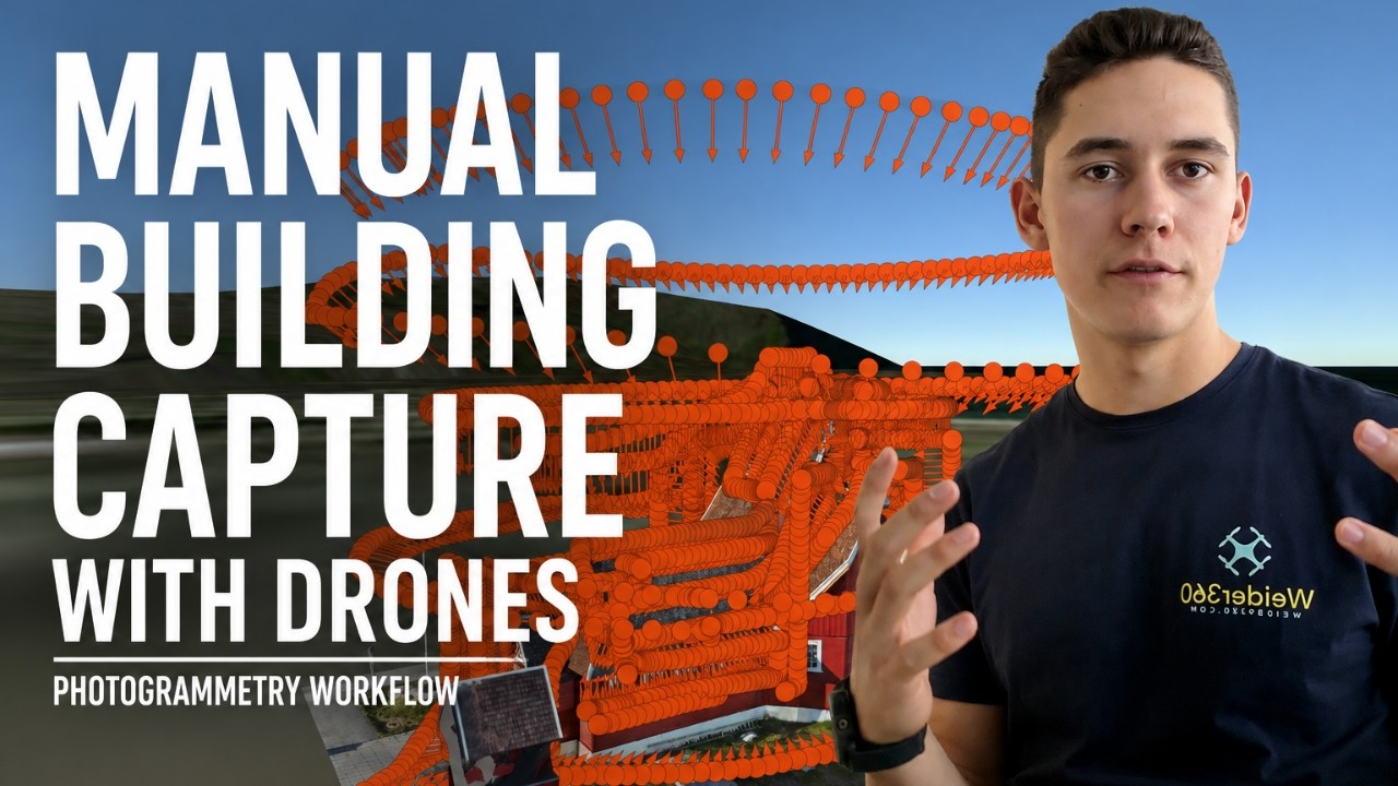 How to Capture Buildings with Drones: Complete Manual Photogrammetry Workflow