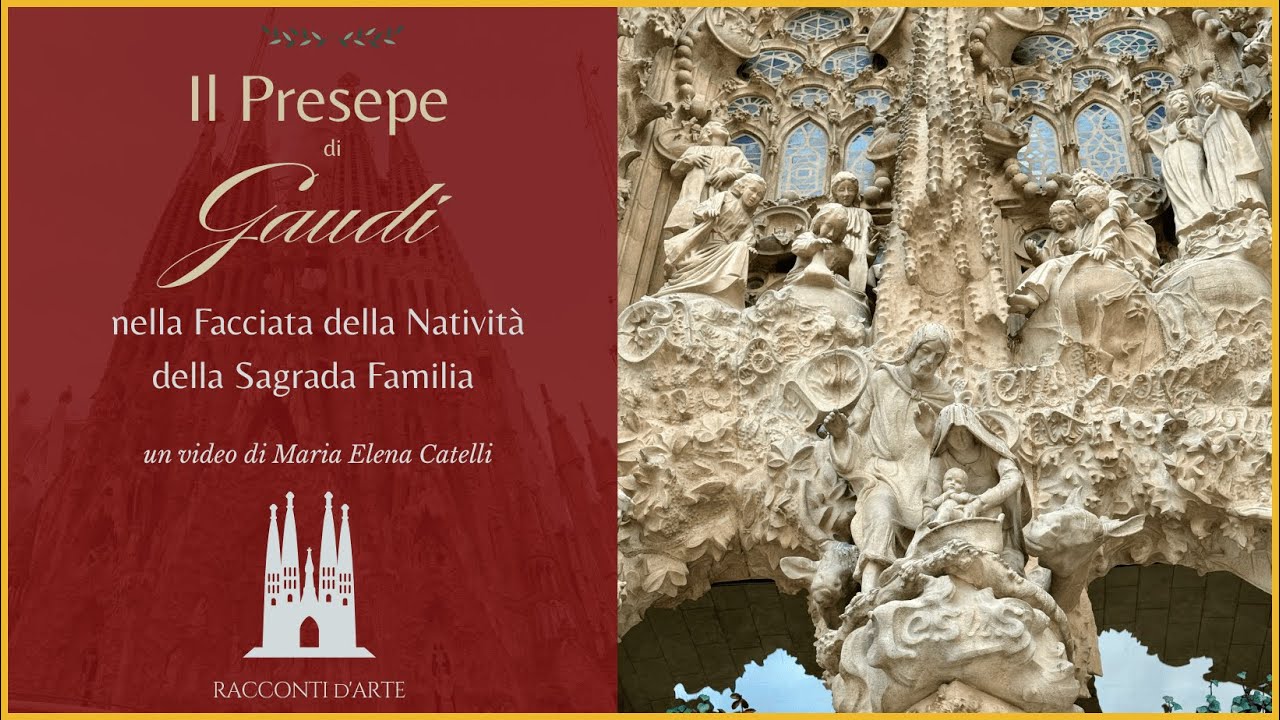 Il presepe di Gaudí nella Facciata della Natività della Sagrada Familia