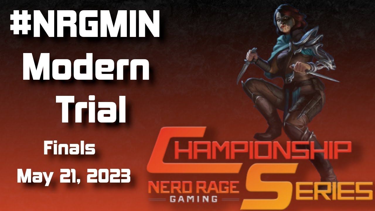 MIN Modern Trial Finals - Thiago Saporito (Temur Rhinos) VS Benjamin Ungar (Yawgmoth)