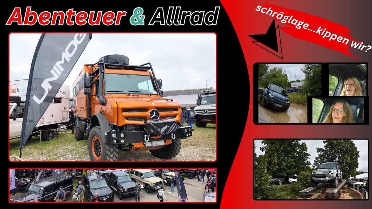 Abenteuer Allrad 2024 Messerundgang Teil2 , weiter gehts auf der grössten Offroad Messe Europas