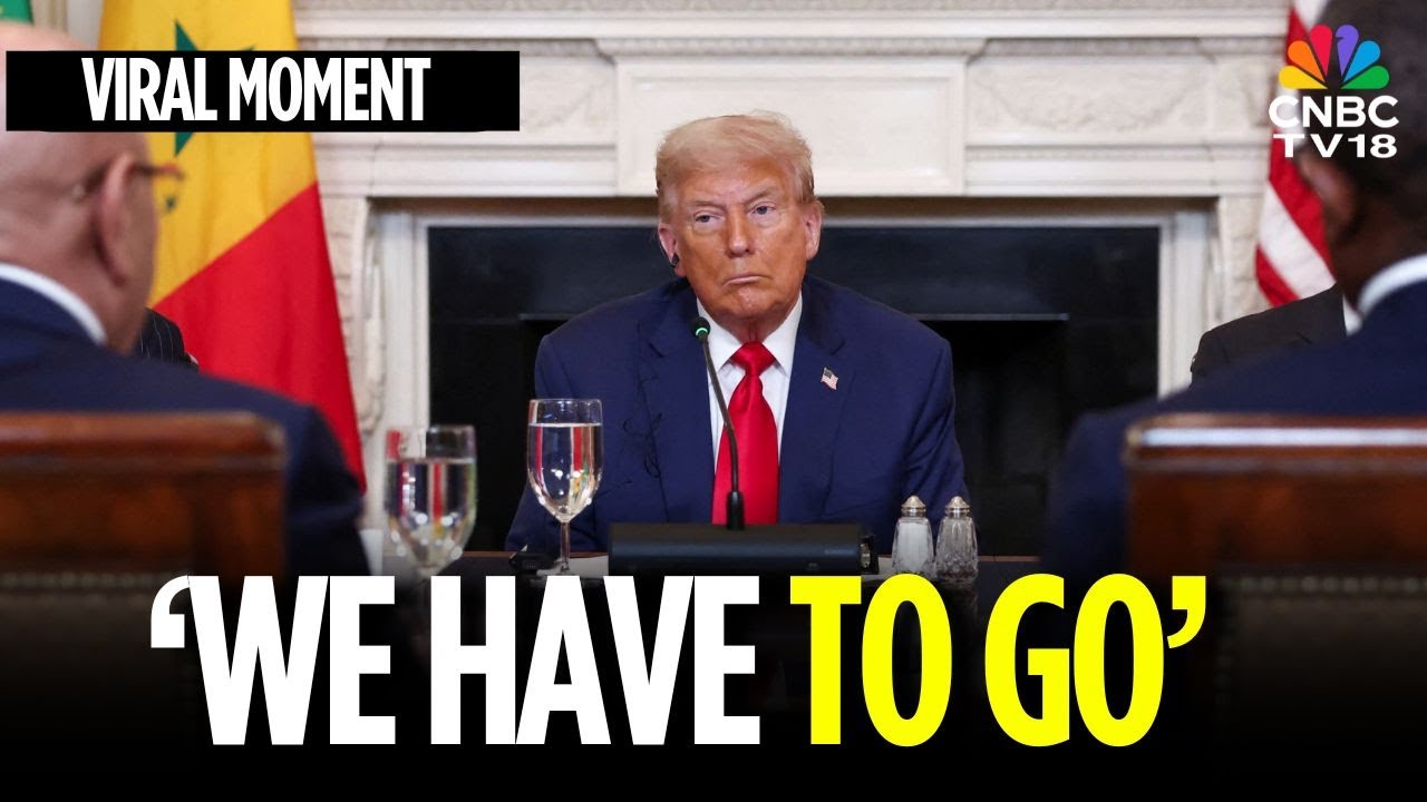 WATCH | 'We Have To Go': Trump Gets Frustrated By African Leader, Cuts Him Off Abruptly |N18G