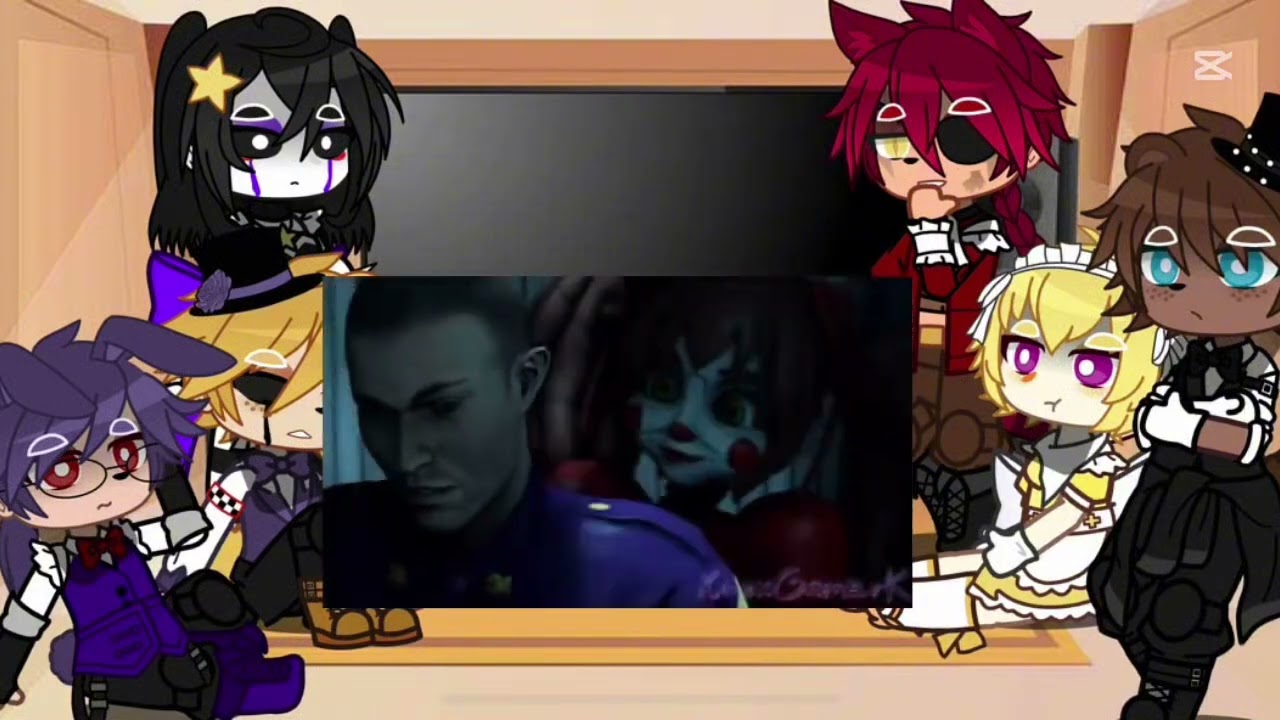 Fnaf 1 reacts to sister location(Rus)