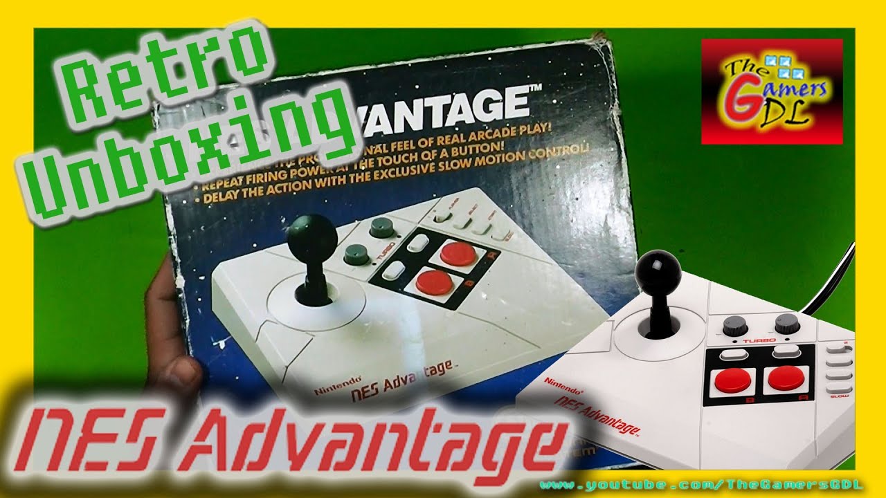 Nes Advantage | Control ARCADE para tu NINTENDO NES