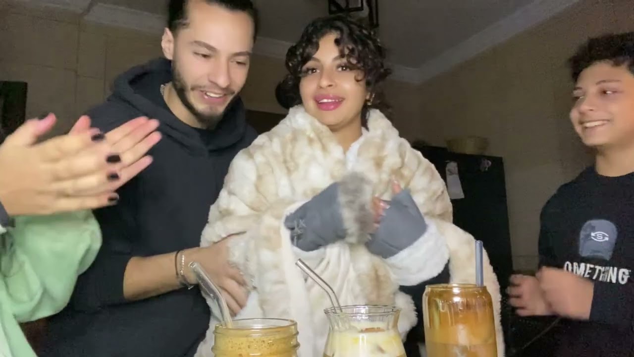 تحدي الآيس كوفي ( مين يعمل ايس كوفي اطيب ) 🧋🧸