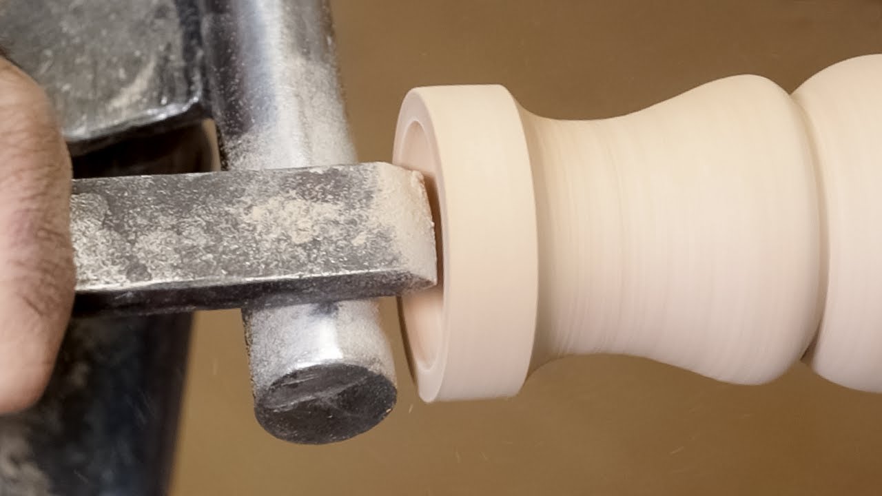 Wood Turning - Handcrafted Wooden Candle Holder