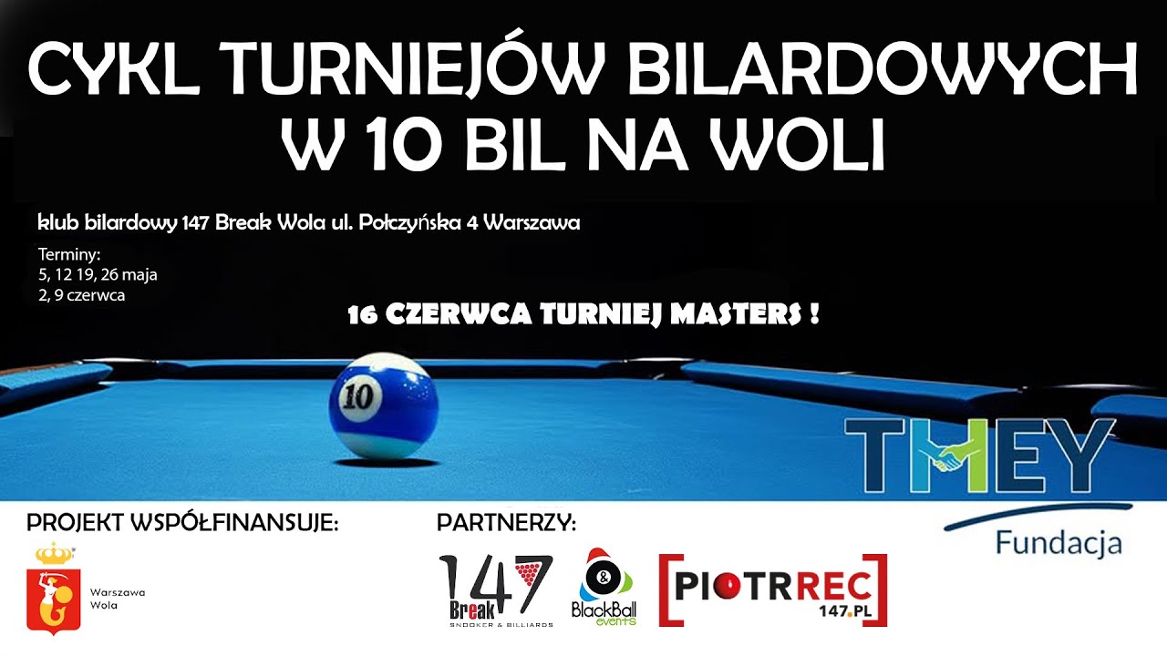 Wojtek Trajdos: vs Brajan Sawicki: Cykl Turniejów w 10 Bil Na Woli – Masters 2025