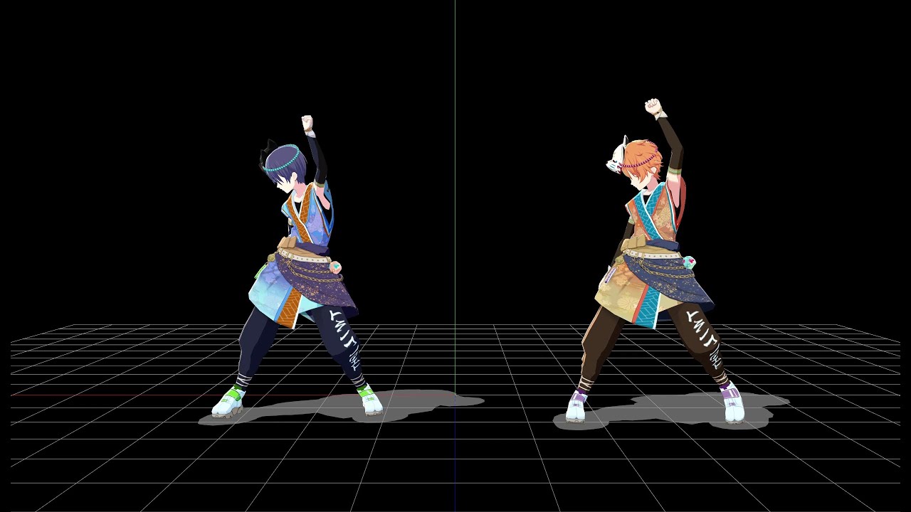 [MMD] Fragile (mirrored dance practice ver.) - Vivid BAD SQUAD