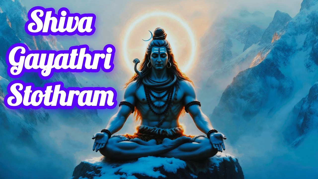 shiva gayathri stothram tamil | mahasivarathri | shiva song|new video song siva | shiva special #om