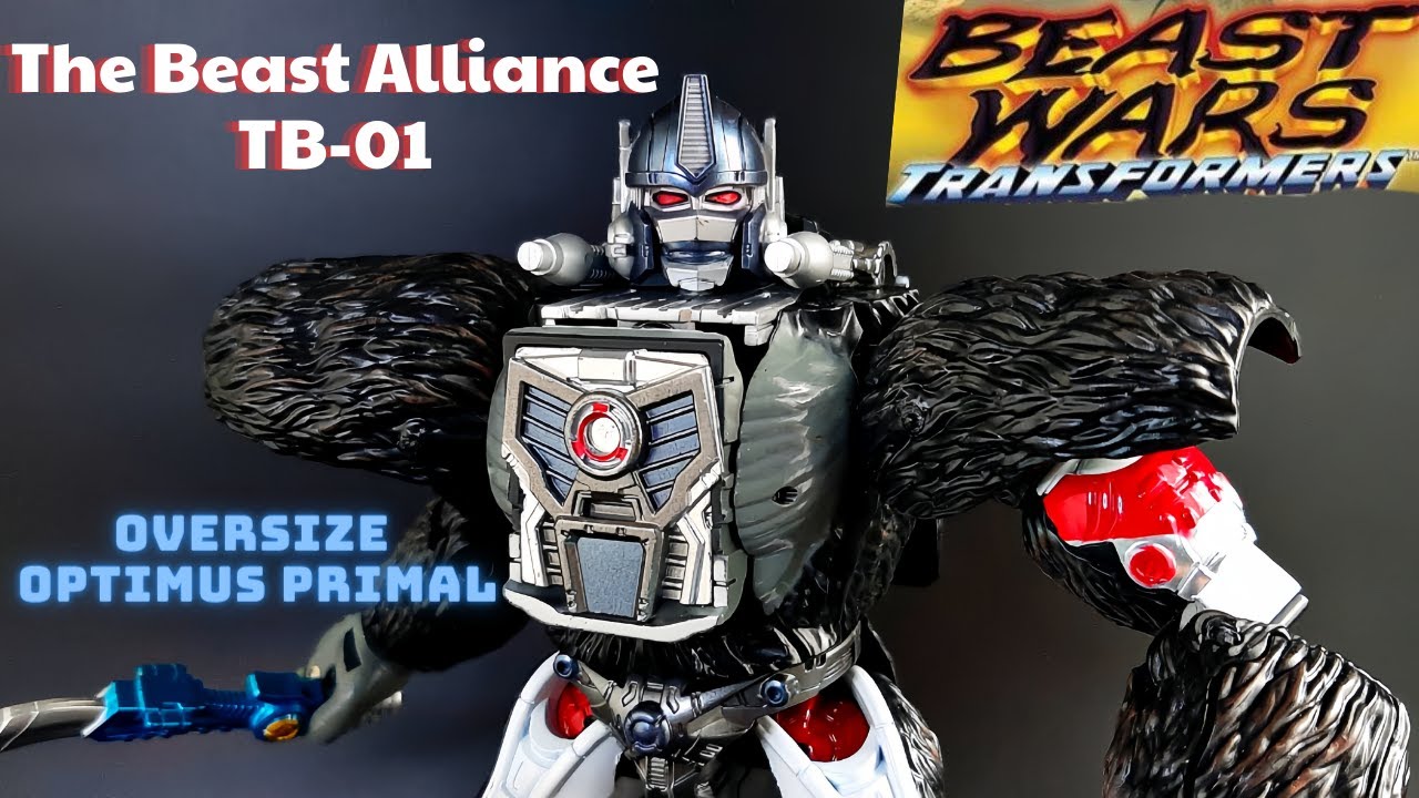 Beast War Optimus Primal Oversize - Maximal The Beast Alliance TB-01 Tranformers