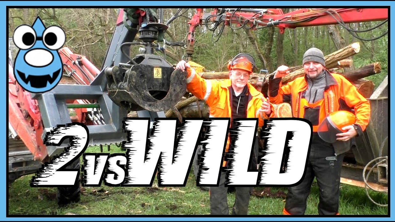 2 vs. WILD🪓🔥 Busch-Kraft 😜