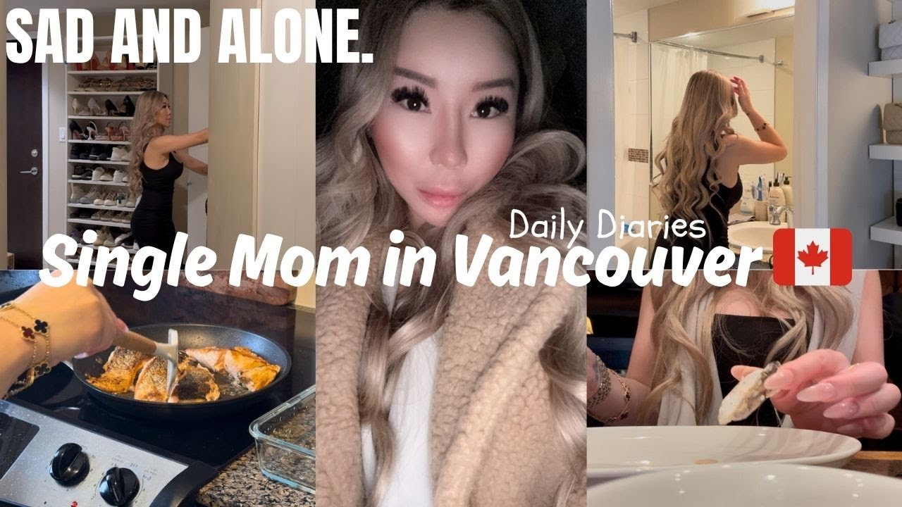 Living in Vancouver as a Single Mom: I Miss Having a Partner | Omakase, Cooking, Errands, Life| VLOG