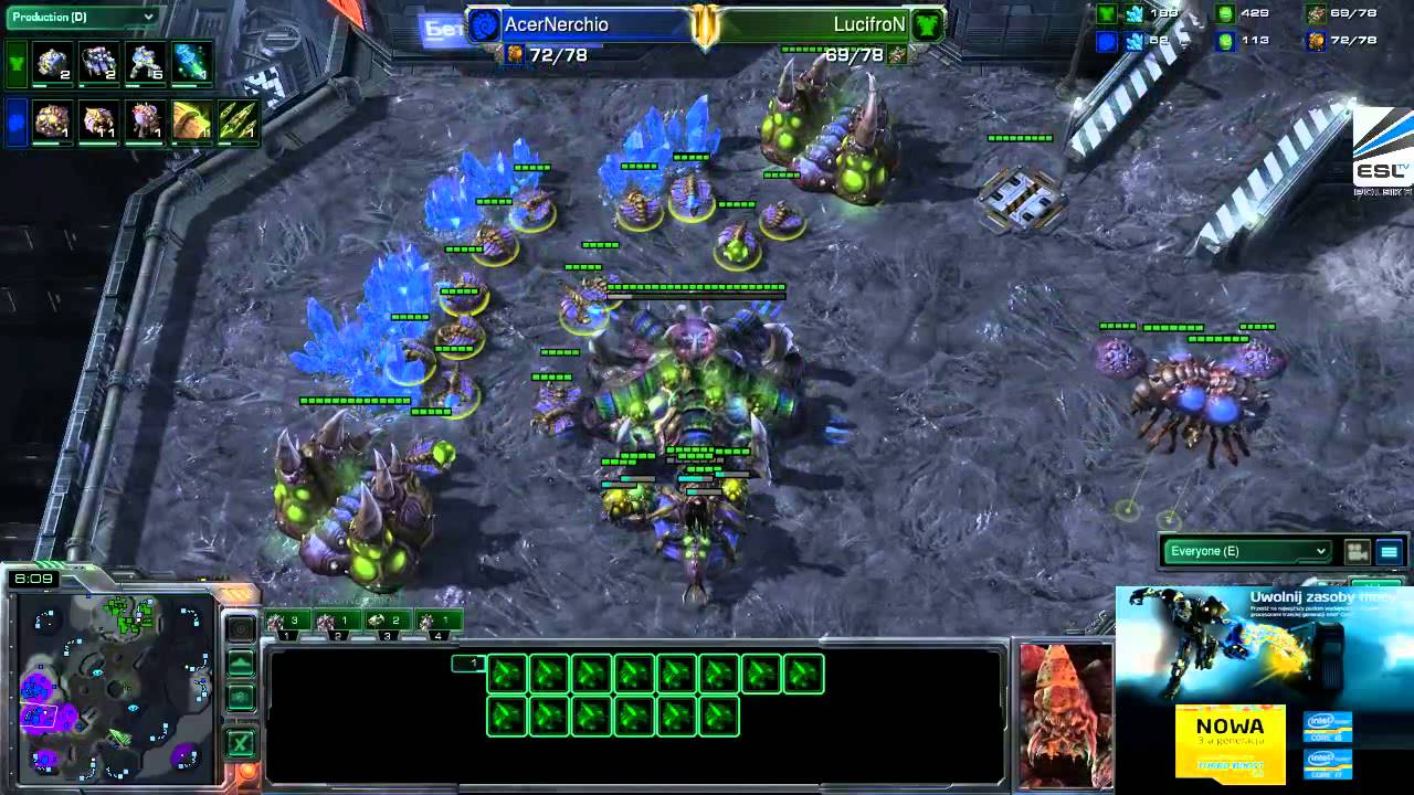 ESL CC Pol vs Esp Lucifron vs Nerchio gra 1