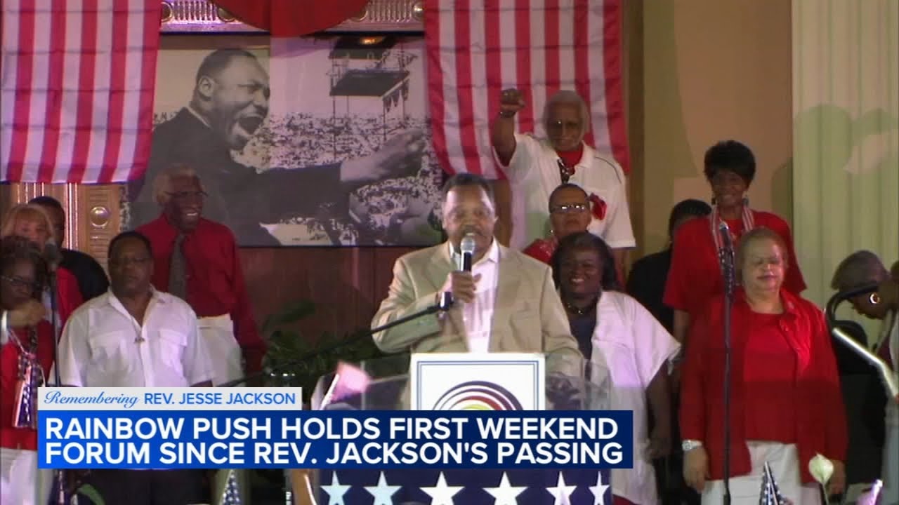 Faith leaders honor Rev. Jesse Jackson at 1st Rainbow PUSH Coalition forum since his death