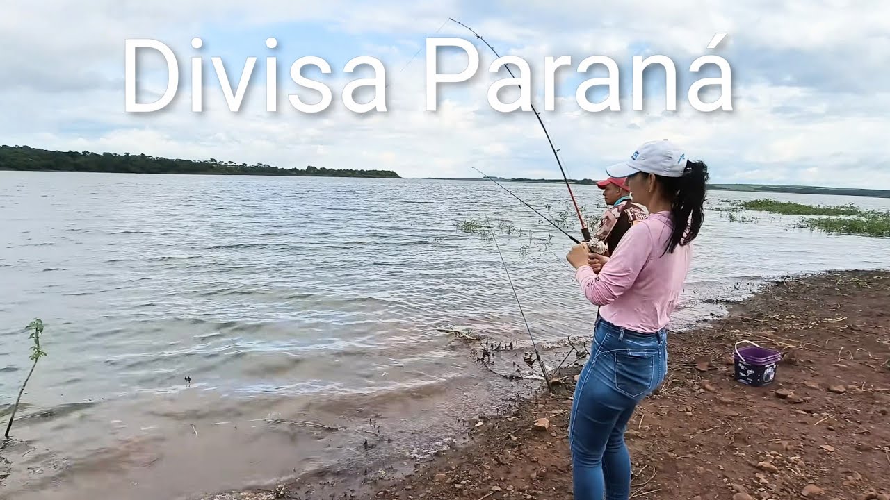 PESCARIA DE BAIXO DA PONTE RIO PARANA ,TIVEMOS QUE MUDAR DE PONTO.