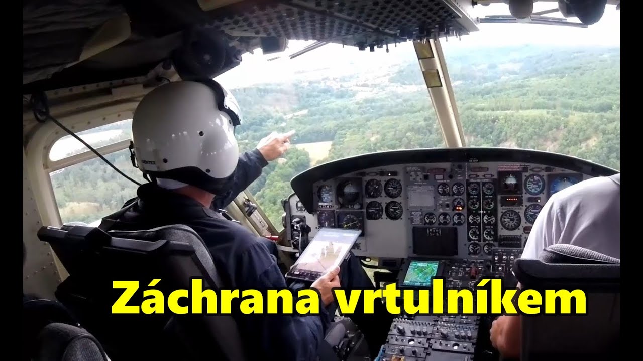 Záchrana vrtulníkem