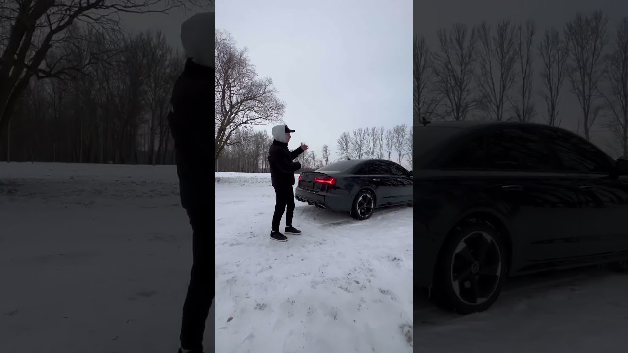 ЧТО ВЫТВОРЯЕТ ЭТА ПОЛНОПРИВОДНАЯ AUDI😱 #shorts