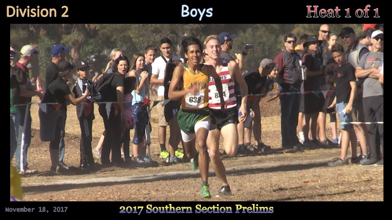 2017 XC - CIF-ss Finals 8 (Division 2 Boys)