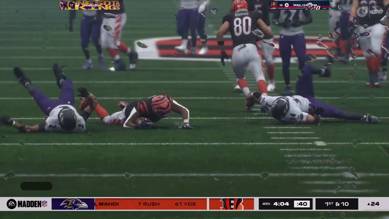 Ravens vs Bengals