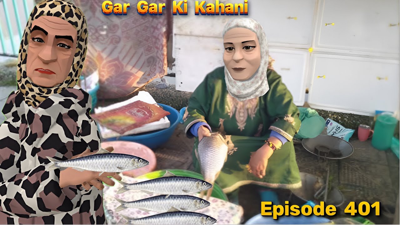 GAR GAR KI KAHANI | SAJU DARLING | EP 401 KASHMIRI CARTOON DRAMA