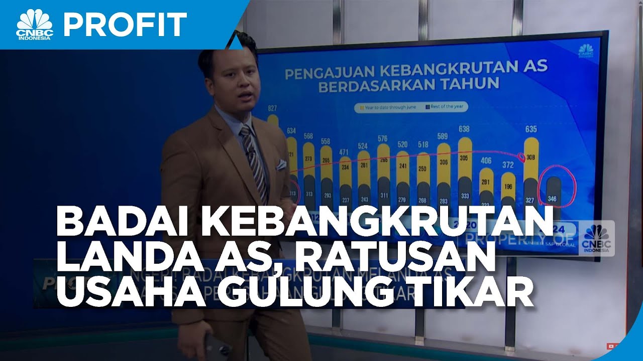 Ngeri! Badai Kebangkrutan Melanda AS, Ratusan Perusahaan Gulung Tikar