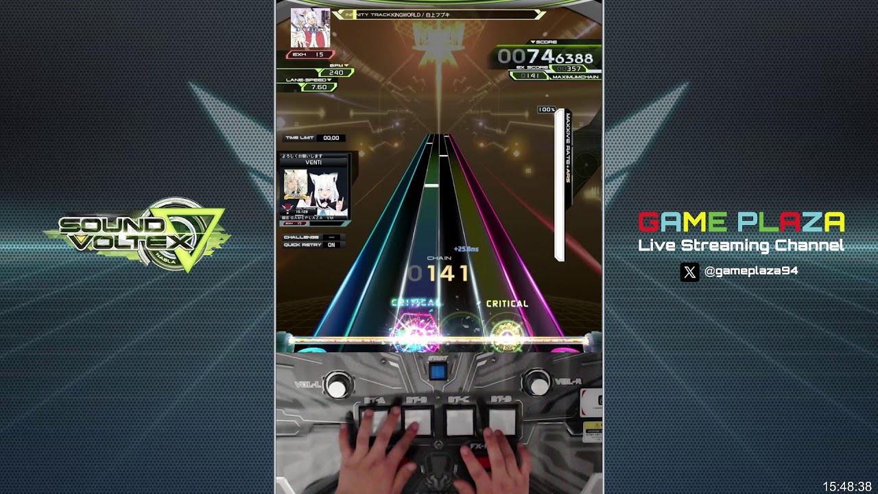 광주 게임플라자 SOUND VOLTEX VM (1번기) LIVE