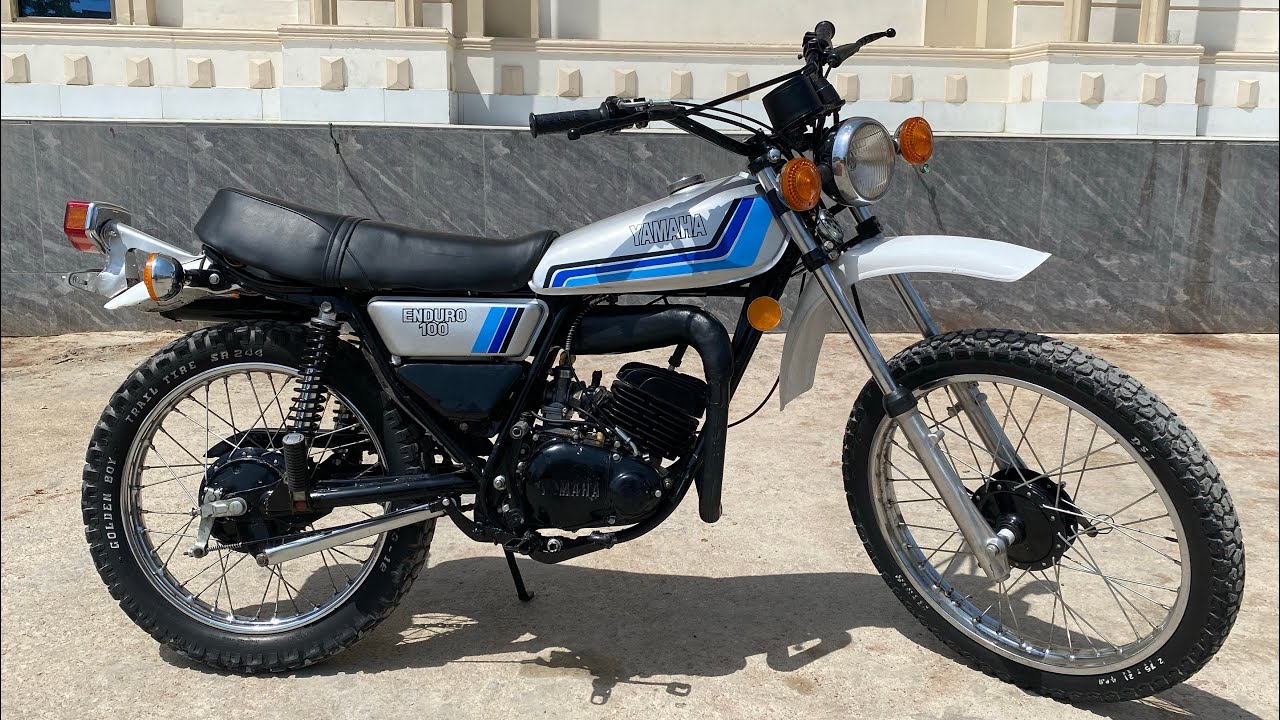 Yamaha Enduro 100 Fully Restored || ModificationWorkByAsadShah