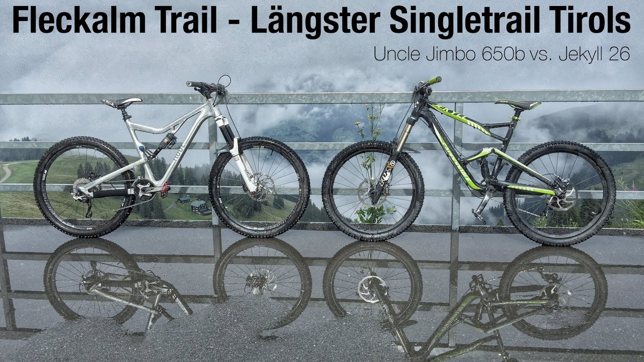 MTB Alpen Fleckalm Trail Kirchberg | Enduro Freeride MTB