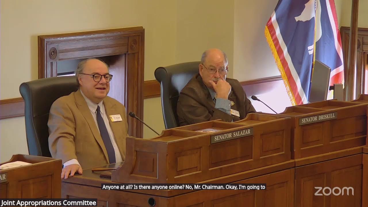 Joint Appropriations Committee Interim Topics Meeting, March 4, 2026