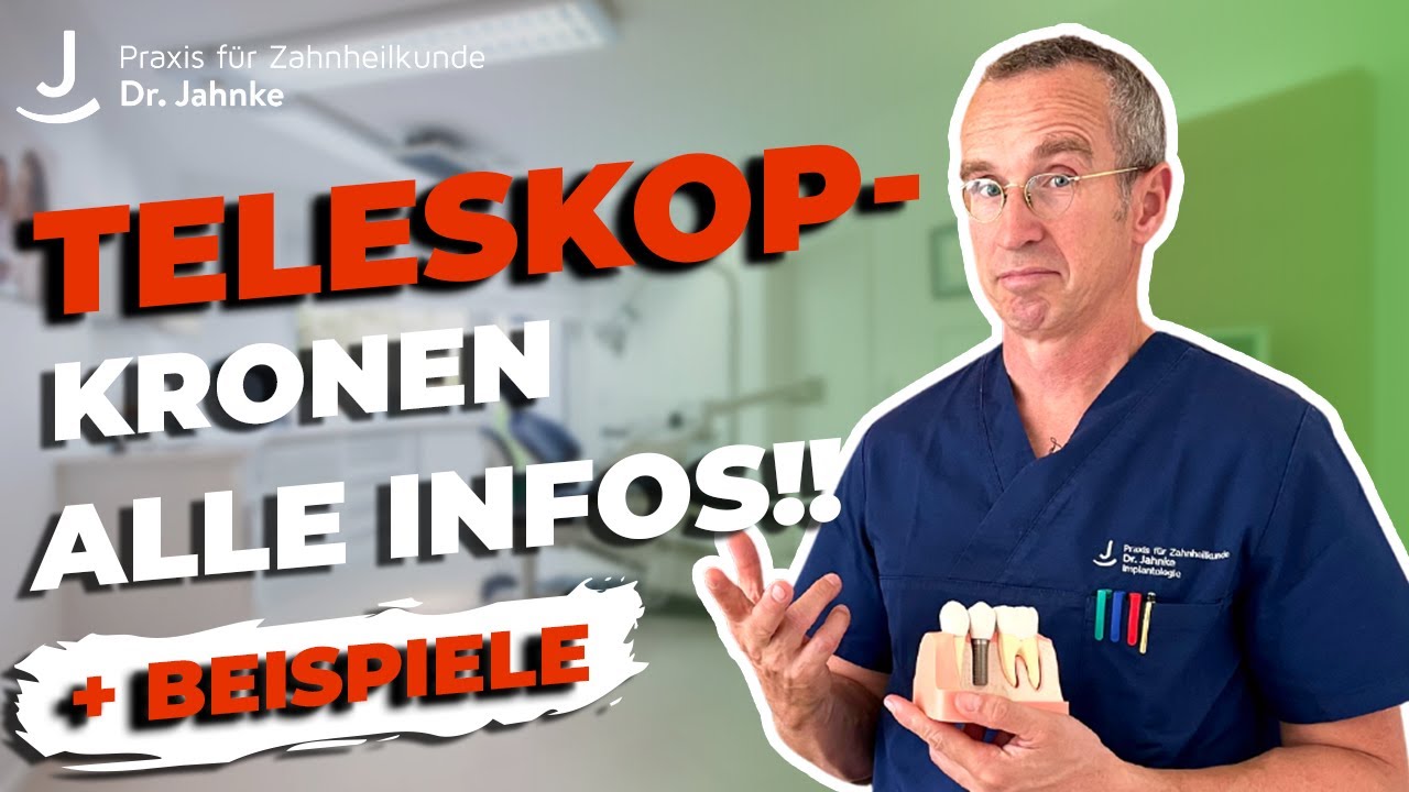 Teleskopkronen - ein sinnvoller Zahnersatz? Am Patienten Beispiel erklärt