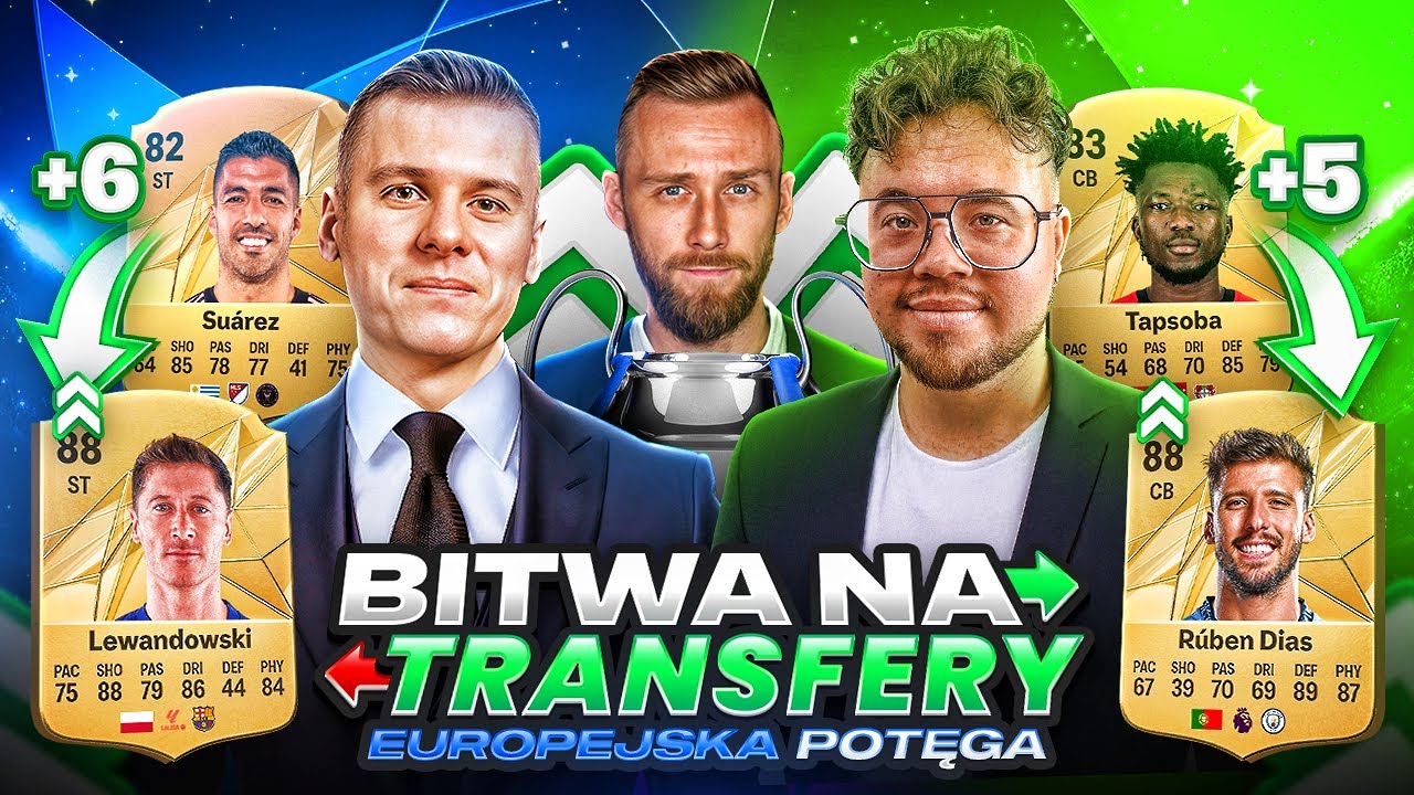 ŚWIETNY UPGRADE! FOOTROLL VS N3JXIOM! BITWA NA TRANSFERY O 10000 ZŁ EUROPEJSKA POTĘGA W FC 25