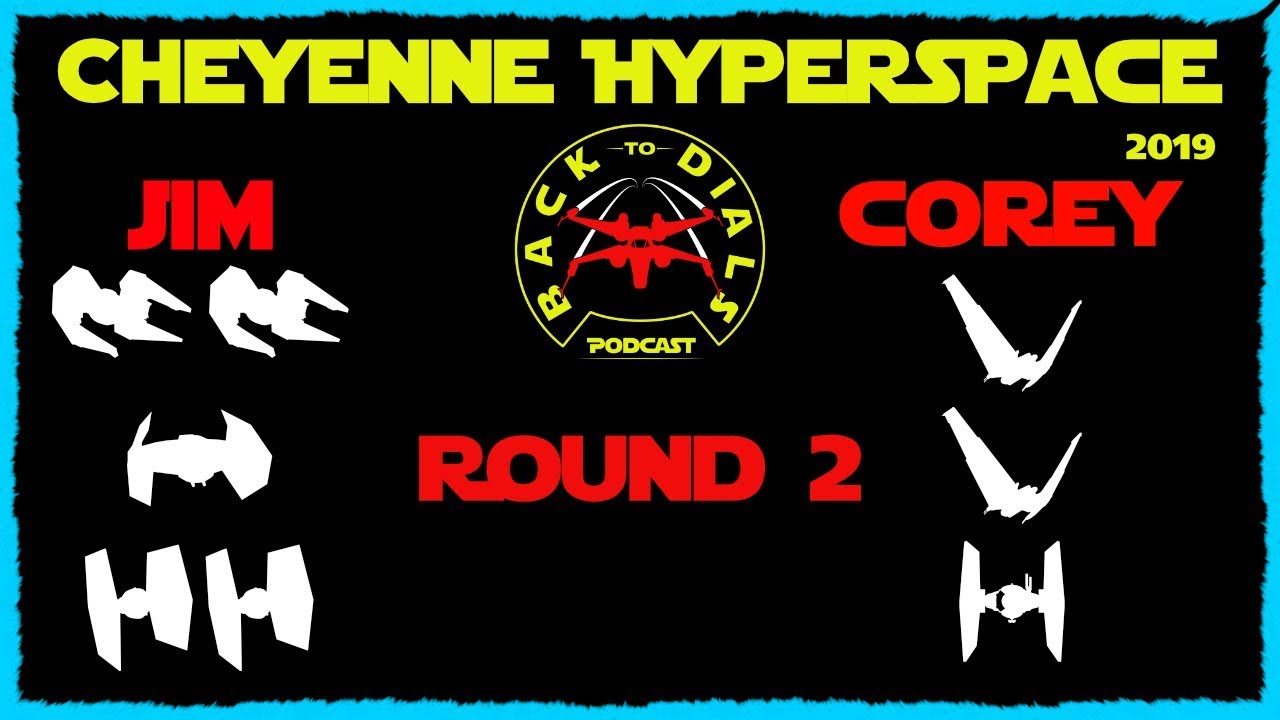 Soontir Swarm vs. First Order Beef! Cheyenne X-Wing Miniatures Hyperspace Trial 2019 Round 2