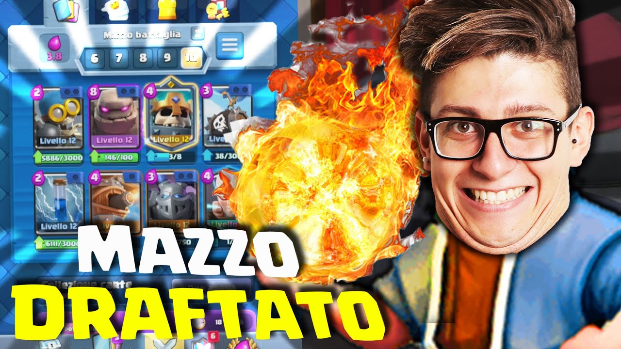 HO VINTO CON UN MAZZO DRAFTATO SU CLASH ROYALE !! ( impossibile )