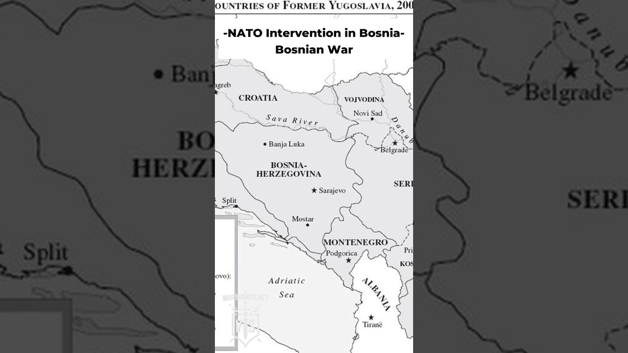 NATO Intervention in Bosnia 🔥 Bosnian War 🔥