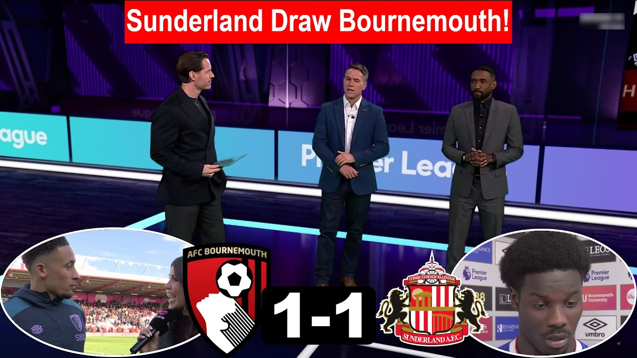 Bournemouth vs Sunderland 1-1 |  Bournemouth Came From Behind for Shared Pts: Post Match Analysis.