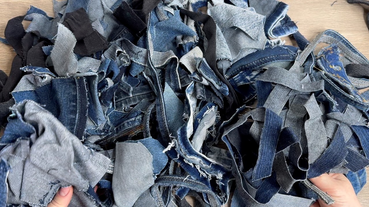 Шьем из джинсов! Подробный МК. DIY / Denim / Upcycling