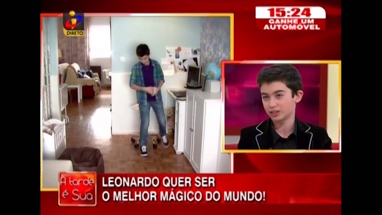 Escola de Magia do Porto - Leonardo Polita - TVI -