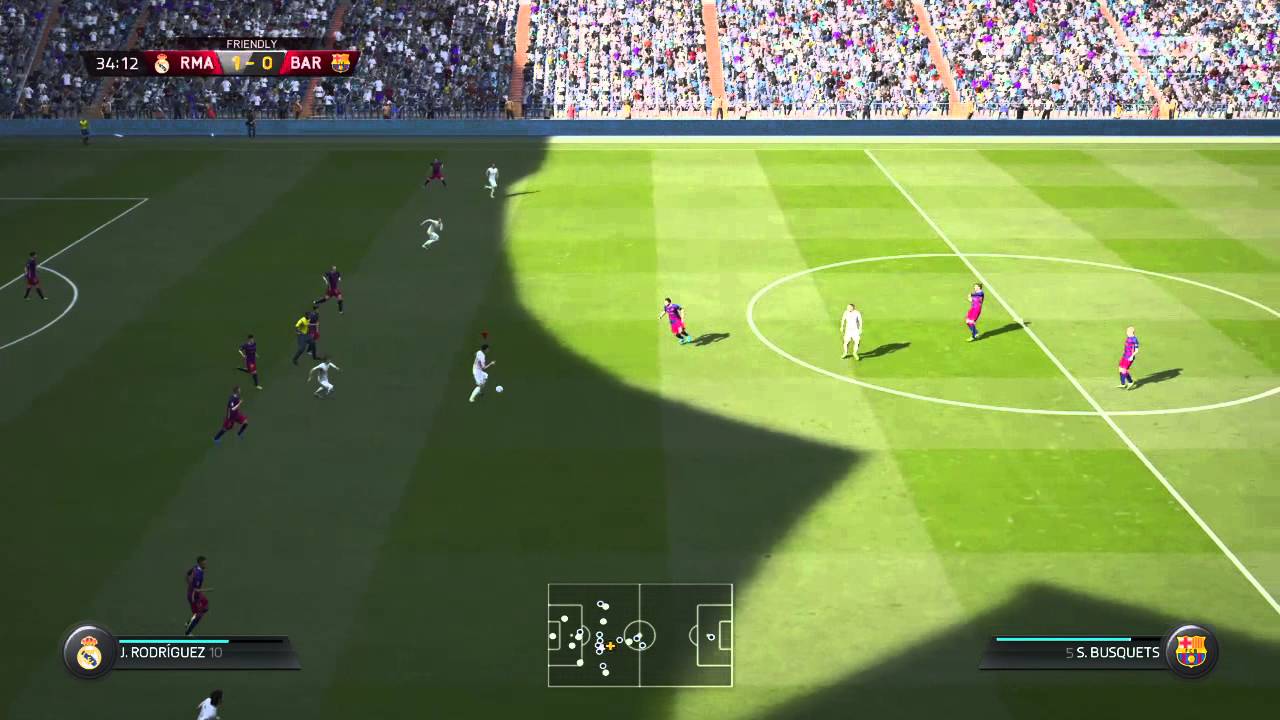 First fifa16 gameplay