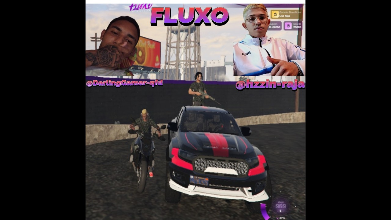 JOGANDO GTA RP NA FAVELA, COM ROUBO DE CARROS