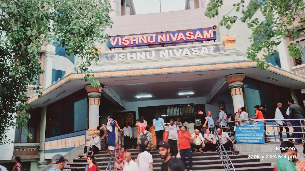 Vishnu Nivasam where I got SSD token by TTD (Tirupati Tirumala Devasthanams )