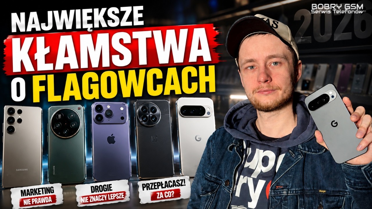 Nie przepłacaj za flagowca! Te mity kosztują tysiące