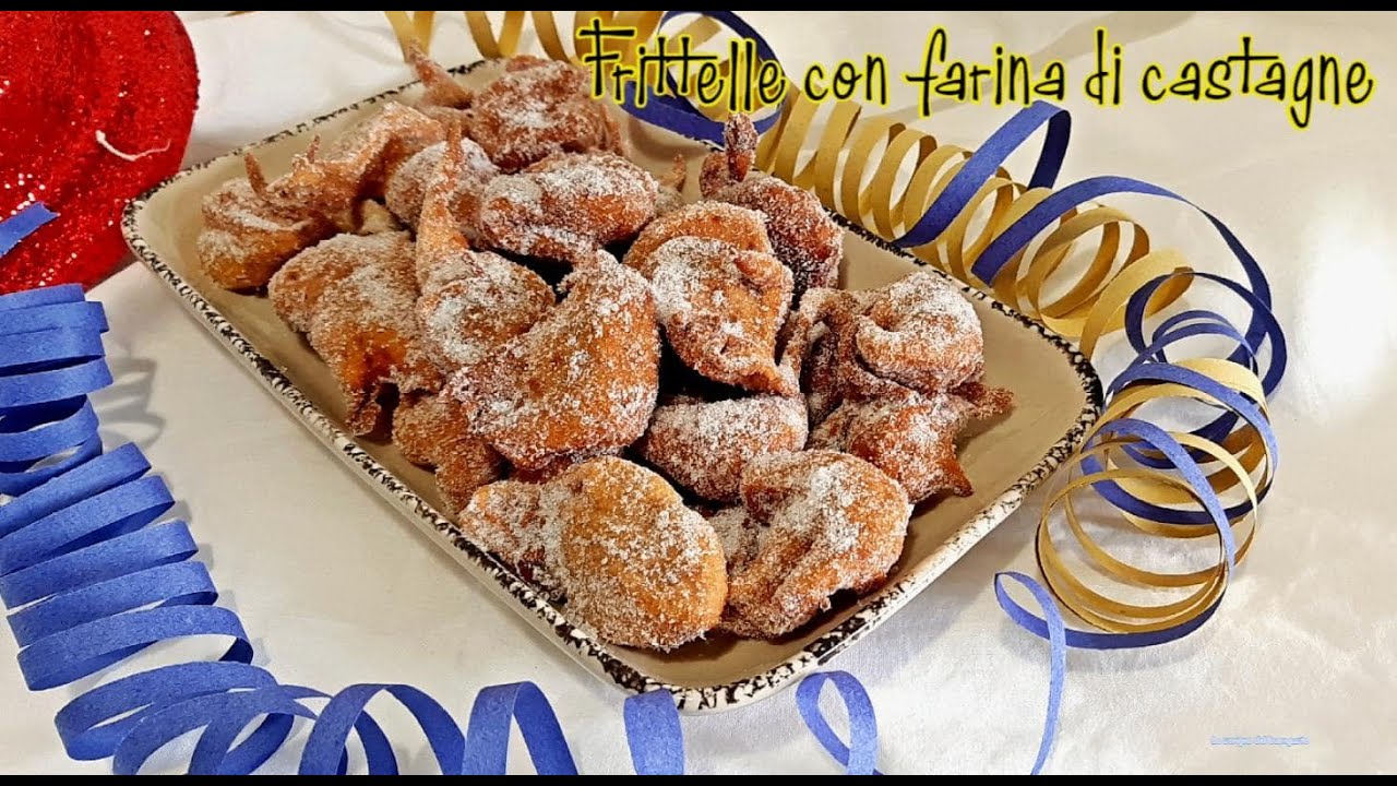 FRITTELLE CON FARINA DI CASTAGNE