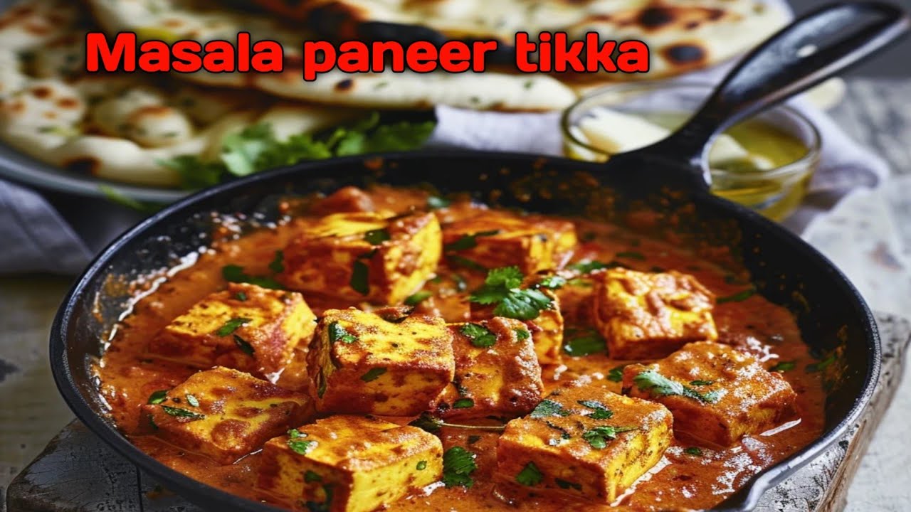 Masala Paneer Tikka Recipe |Authentic Masala Paneer Tikka 