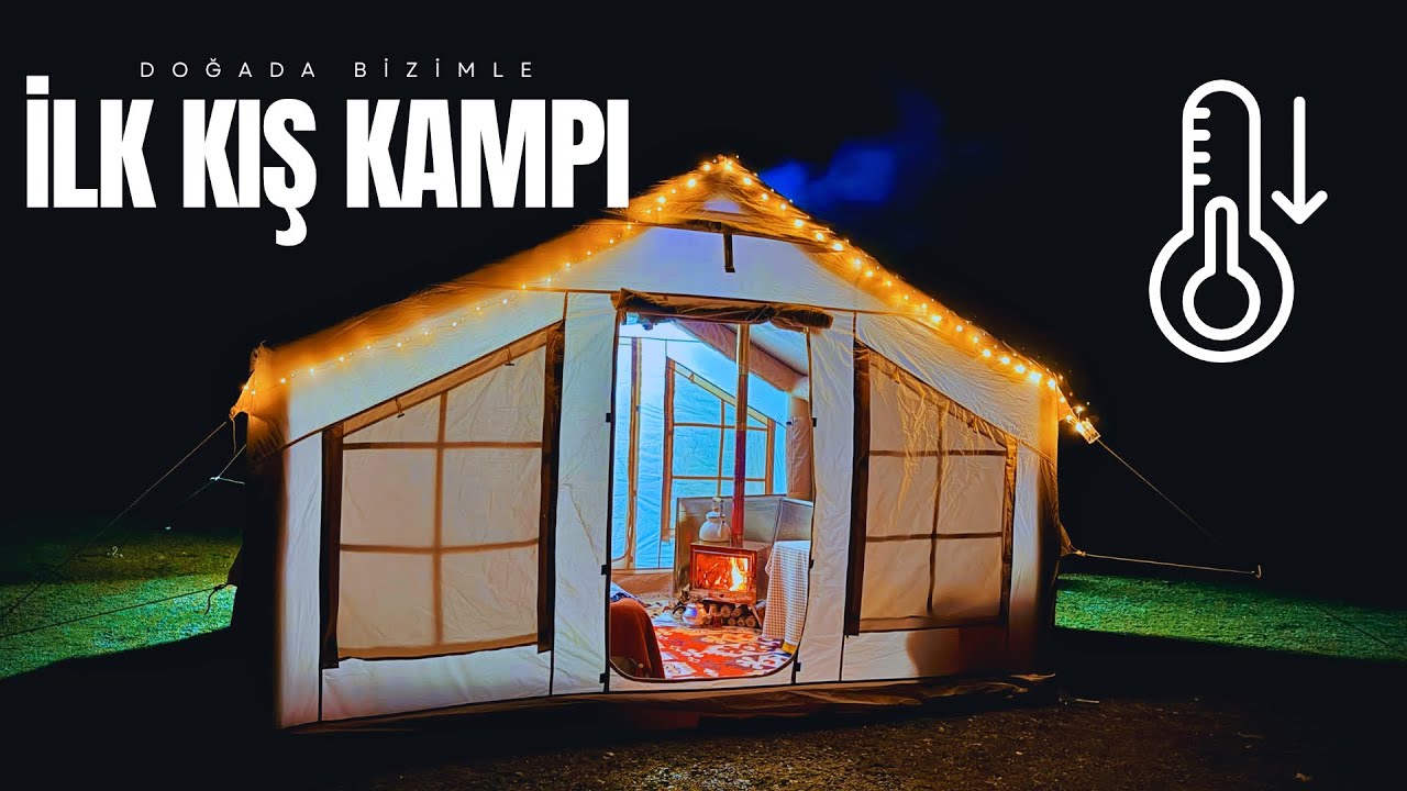 Sessizliğin Ortasında: Şehirden Kaçıp Kış Kampına Gittik! 🏕️🔥🥶